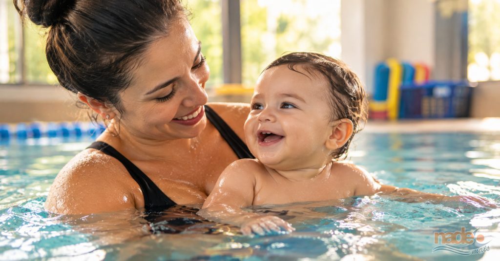 Bebê nadador: quando começar e quais os benefícios da natação para bebês